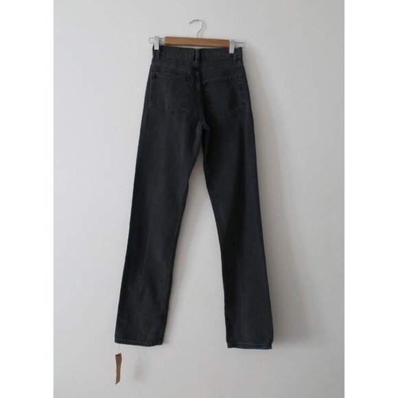 Reformation Cynthia High Rise Straight Long Jeans Seine Size 23 - Picture 3 of 6